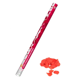 Cañon Pétalos Rosas Rojas 80 Cm