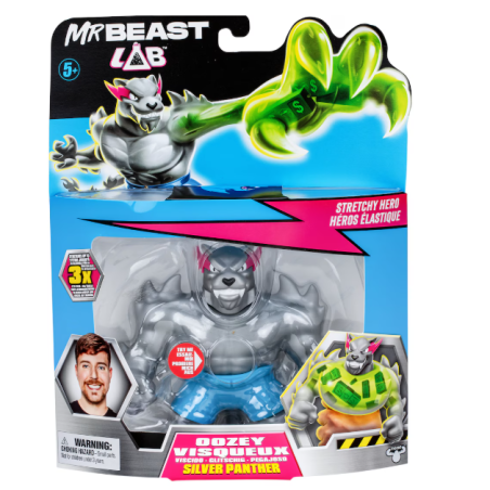 Mr Beast Figura Elástica Oozey Silver