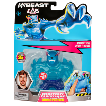 Mr Beast Figura Elástica Oozey Silver