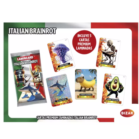 Cartas Lamincard Italian Brainrot