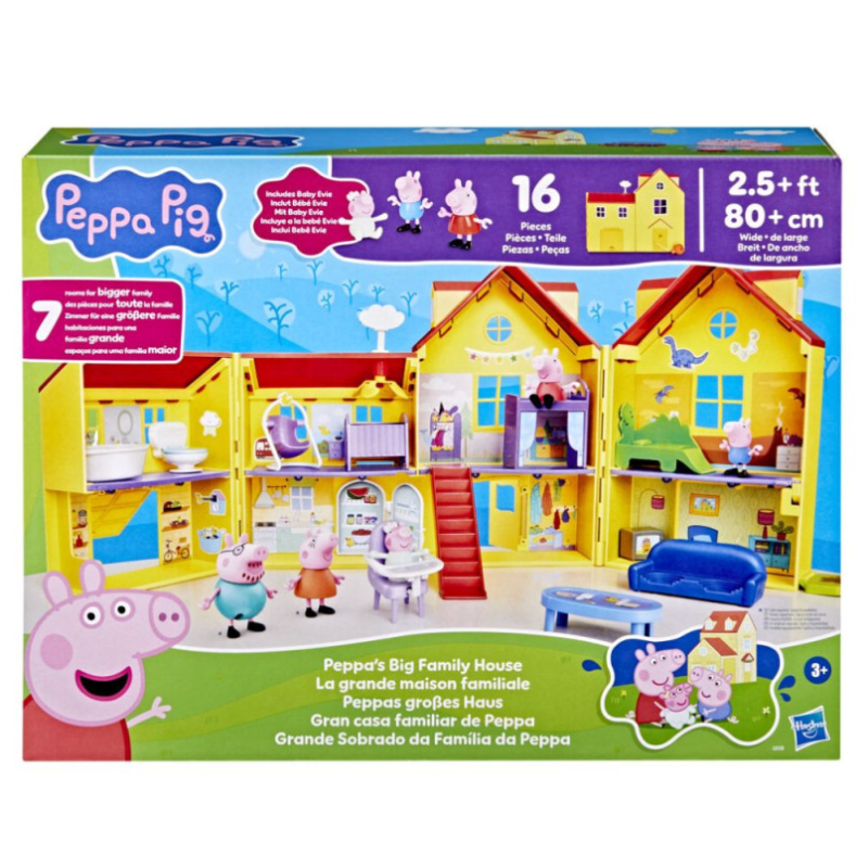 Peppa Pig La Gran Casa Familiar De Bizak