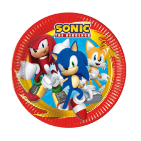 Platos Sonic 23 Cm 8 Uds