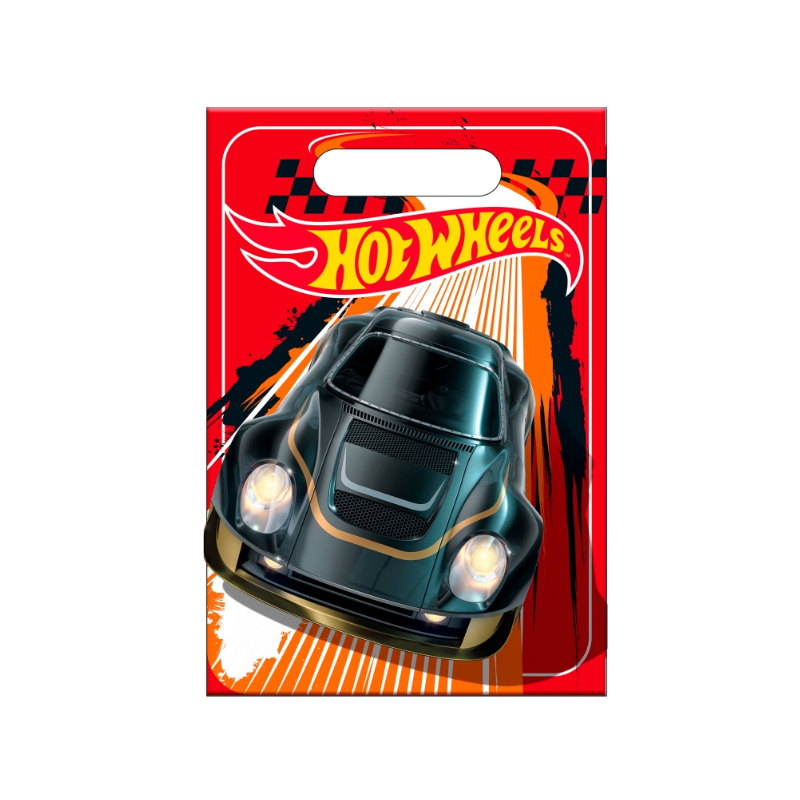 Bolsa Chuches Hot Wheels 6 Uds De Liragram
