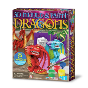 Moldea Y Pinta Dragones 3D