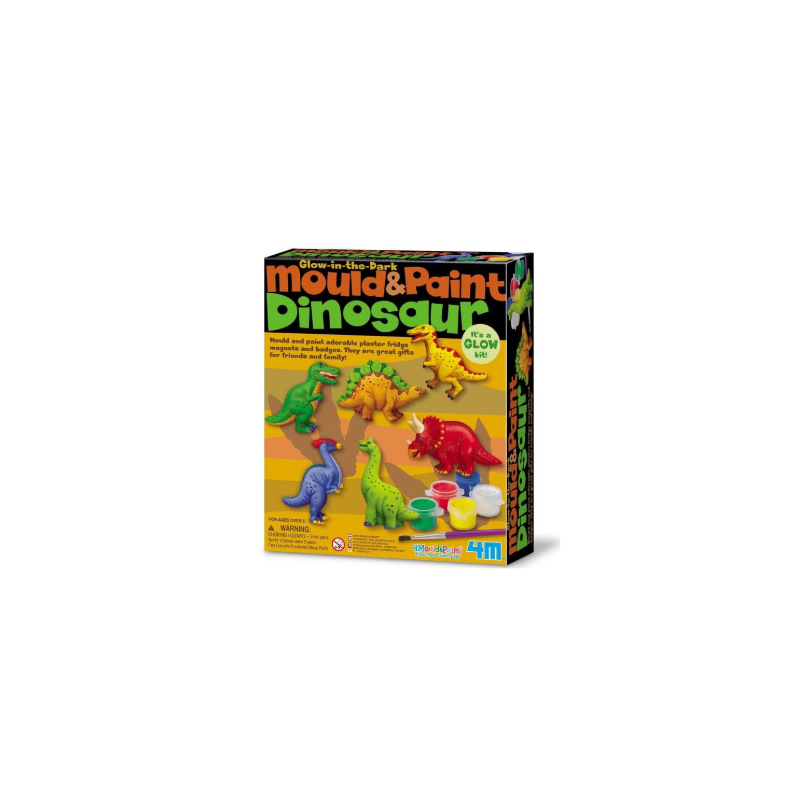 Moldea Y Pinta Dinosaurios