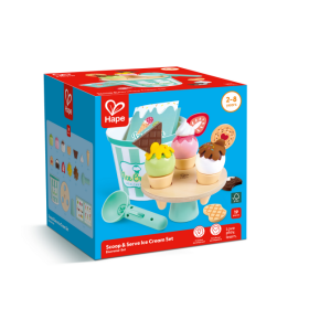 Hape Juego De Helado Scoop & Serve De Hape