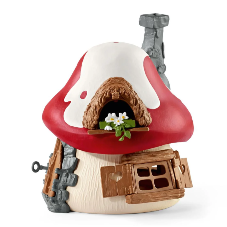 Schleich Casa De Los Pitufos Con 2 Figuras