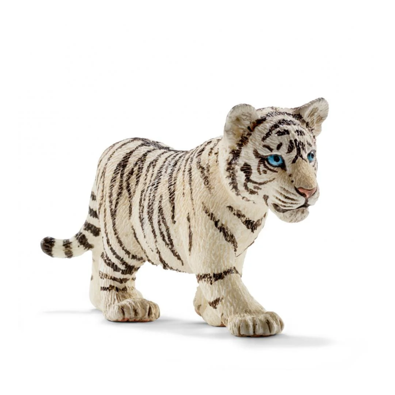 Schleich Cachorro De Tigre Blanco De Schleich