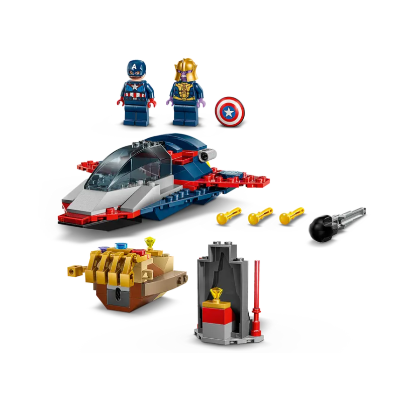 LEGO Marvel Capitán América Vs Thanos