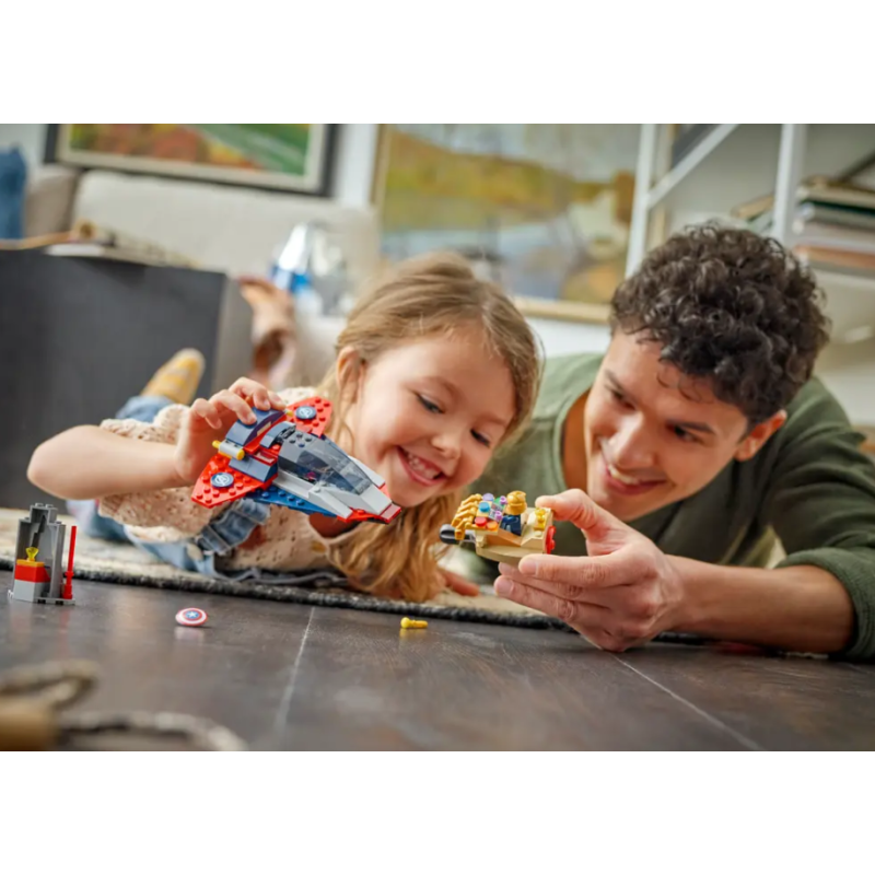 LEGO Marvel Capitán América Vs Thanos