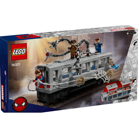 LEGO Marvel Spiderman Vsw Doc Ock Escena Del Tren
