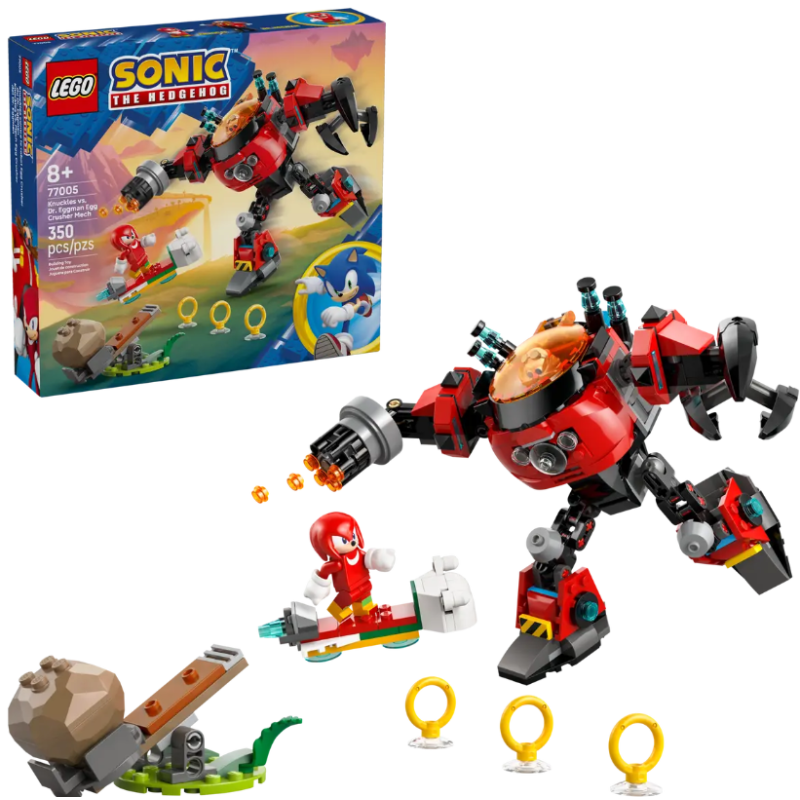 LEGO Sonic The Hedgehog Knuckles Vs Meca Egg Crusher Der Dr Eggm De LEGO