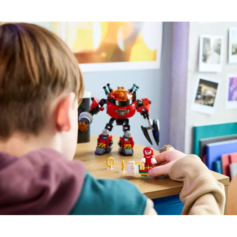 LEGO Sonic The Hedgehog Knuckles Vs Meca Egg Crusher Der Dr Eggm