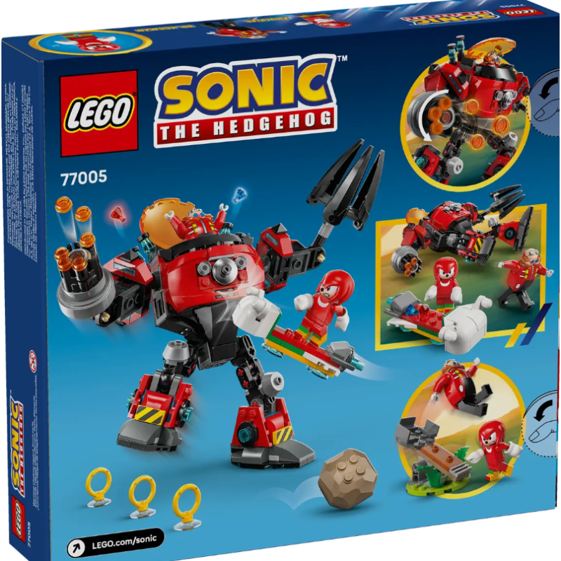 LEGO Sonic The Hedgehog Knuckles Vs Meca Egg Crusher Der Dr Eggm