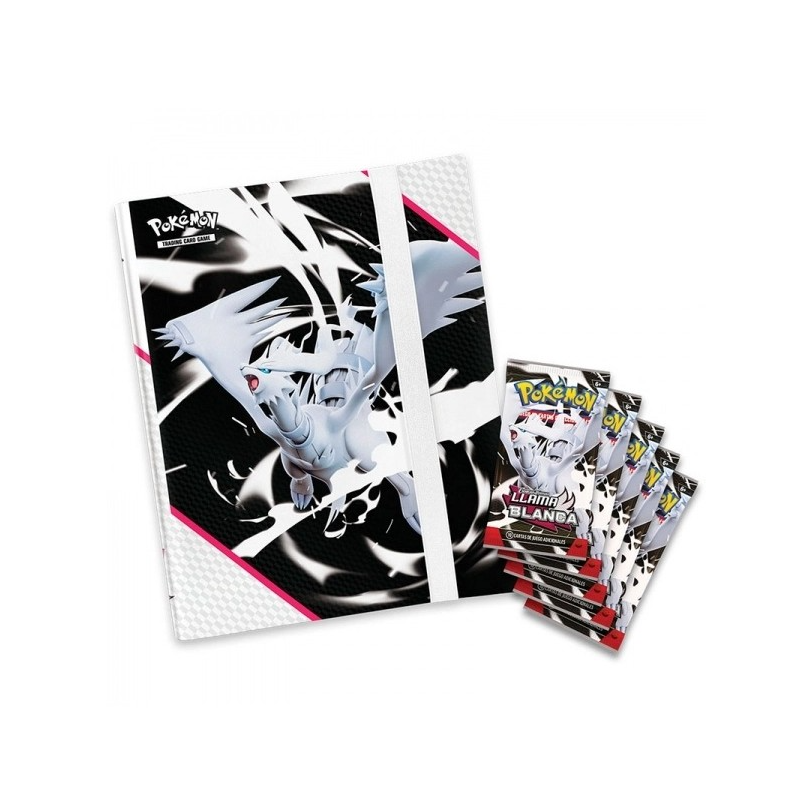 Pokemon Álbum Para Colecciones Llama Blanca