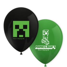 Globos Minecraft 8 Uds De Liragram