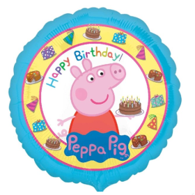 Globo Peppa Pig Feliz Cumpleaños De Liragram