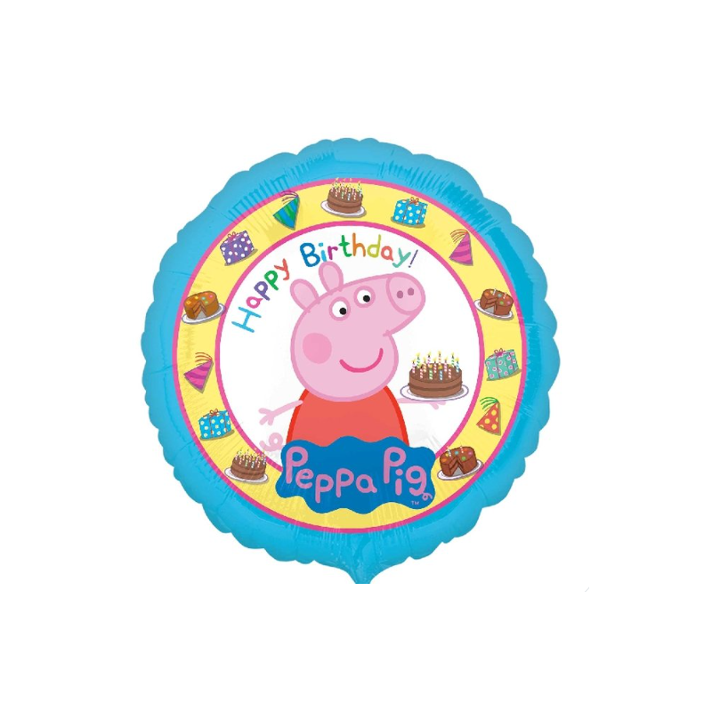 Globo Peppa Pig Feliz Cumpleaños De Liragram