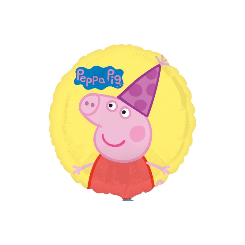 Globo Peppa Pig Gorro Cumpleaños De Liragram