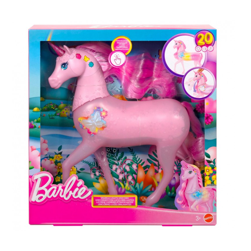 Barbie Unicornio Con Luces Y Sonidos De Mattel