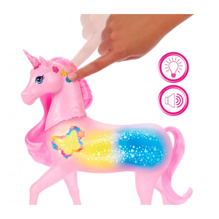 Barbie Unicornio Con Luces Y Sonidos