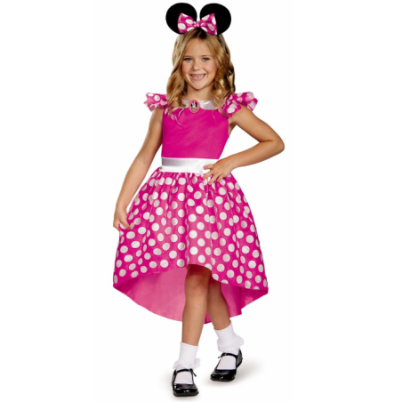 Disfraz Minnie Rosa Classic Infantil T 5-6 Años De Liragram