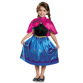 Disfraz Frozen Anna Talla 3-4 Años De Liragram