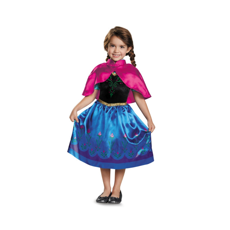 Disfraz Frozen Anna Talla 7-8 Años De Liragram