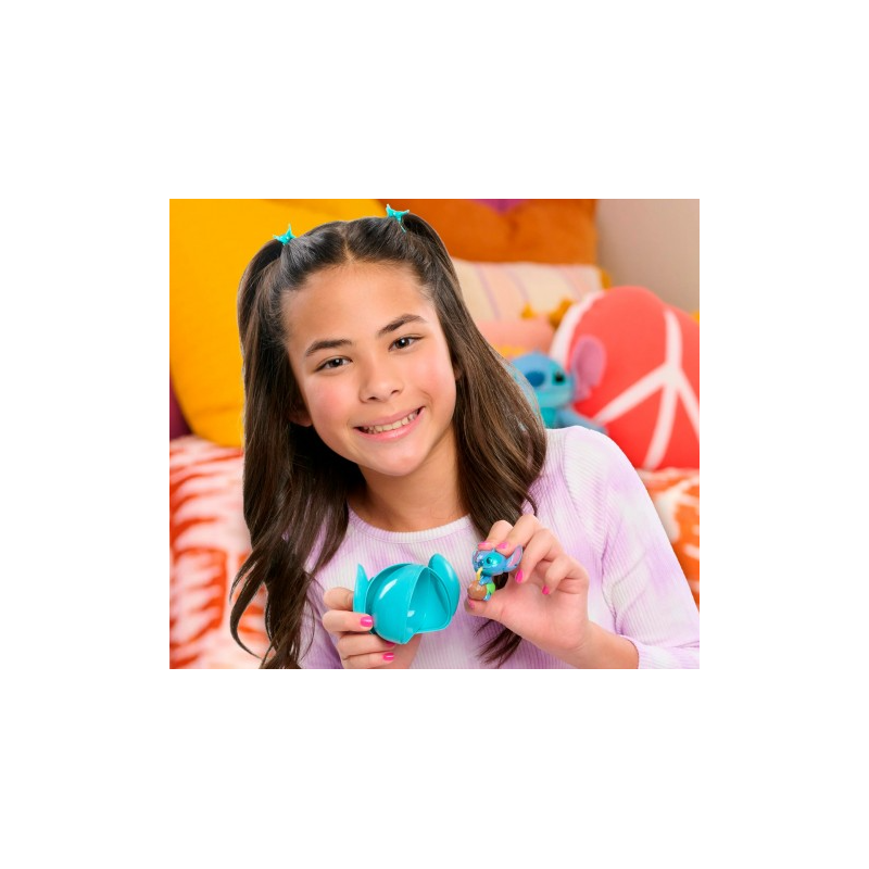 Cápsula Stitch Figura Sorpresa