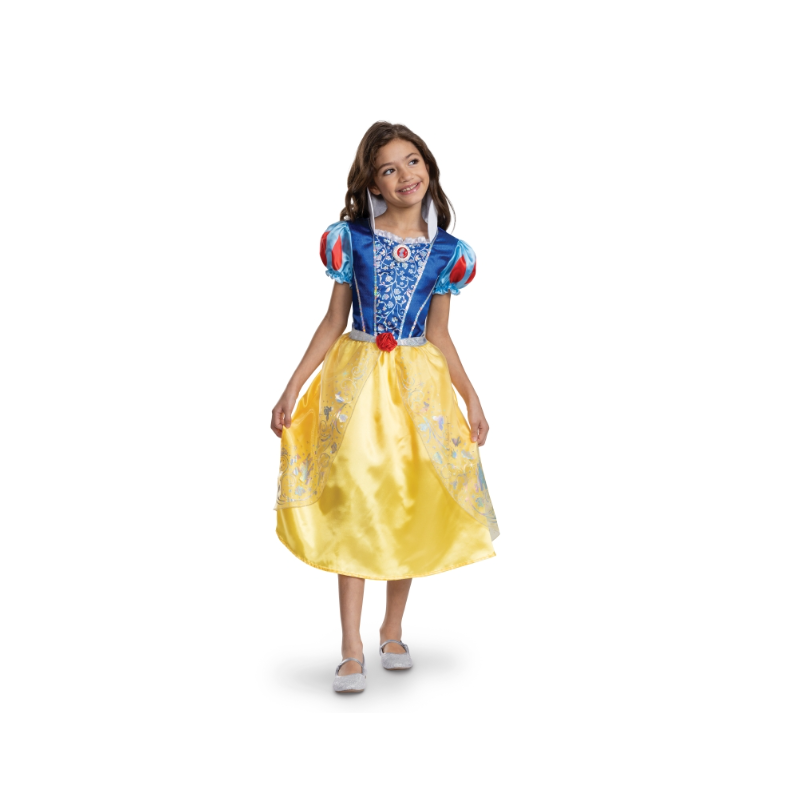 Disfraz Princesa Blancanieves Clásico Talla 7-8 Años De Liragram