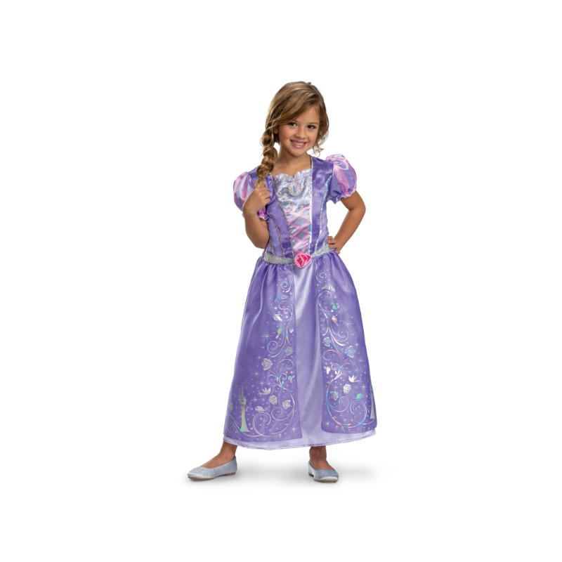 Disfraz Princesa Rapunzel Talla 7-8 Años De Liragram