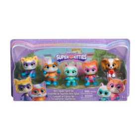 Pack 5 Figuras Superkitties Hero Squad