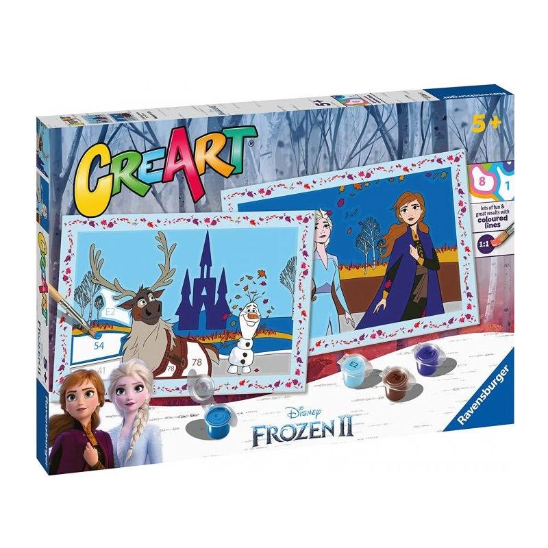 Creart Serie Junior: 2 X Frozen II De Ravensburger