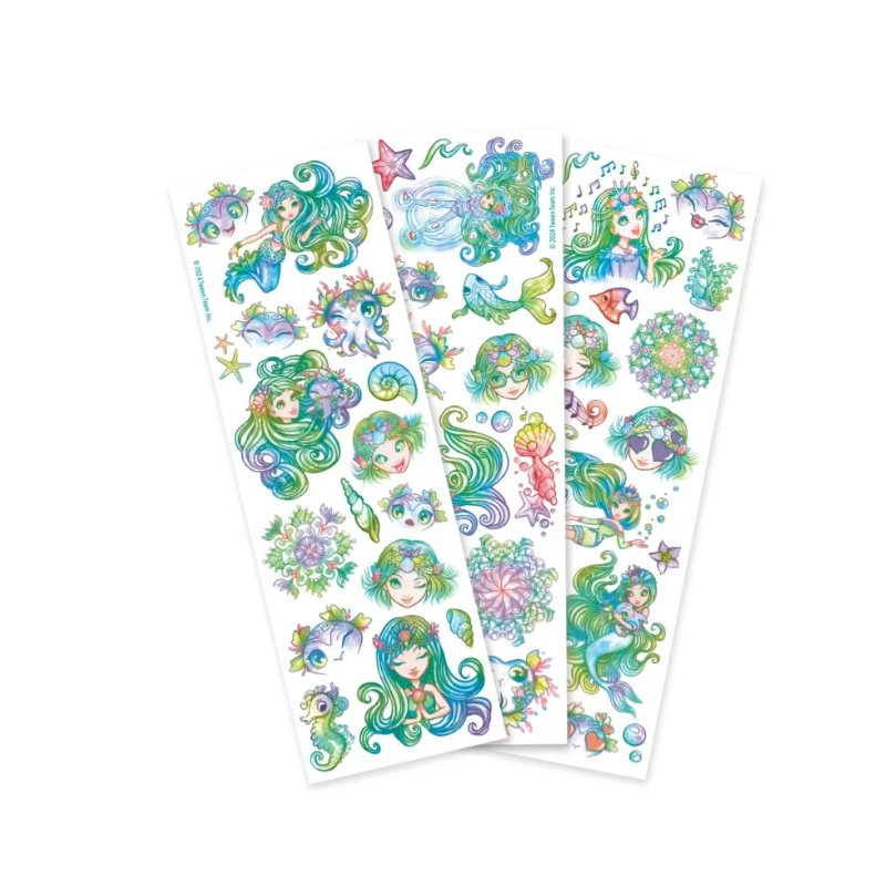 Nebulous Stars Mini Bloc Tatuajes Temporales