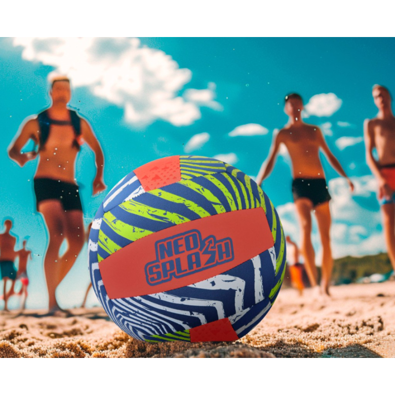 Balón Volley Playa Neopreno Multicolor 21 Cm