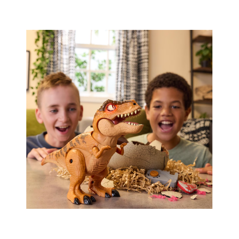 JW T-Rex Primal Hatch Dinosaurio Interactivo