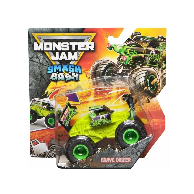 Monster Jam Smash And Bash 1:64 Surtido De Spin Master