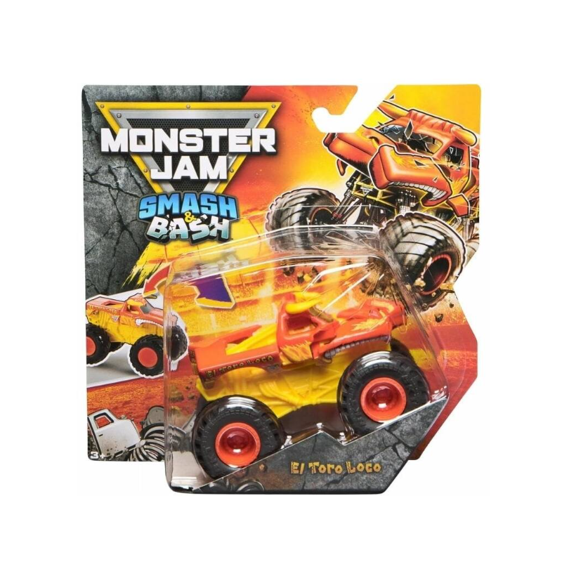 Monster Jam Smash And Bash 1:64 Surtido