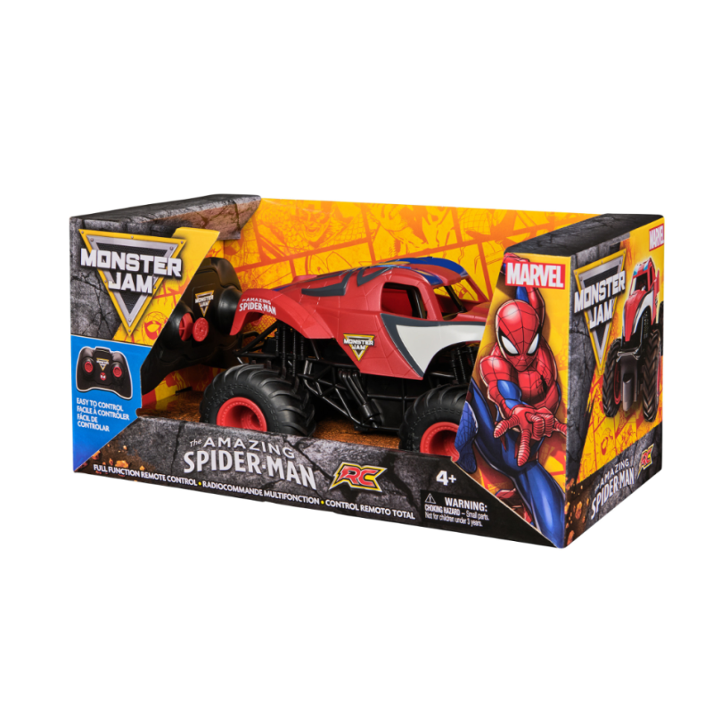 Monster Jam Spiderman 1:24 Radio Control De Spin Master