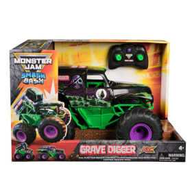 Monster Jam Grave Digger 1:15 Rc De Spin Master