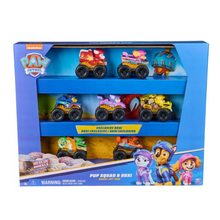 Pack 7 Vehículos Carrera Patrulla Canina De Spin Master