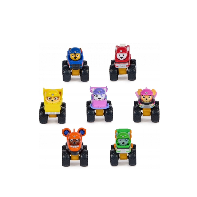 Pack 7 Vehículos Carrera Patrulla Canina