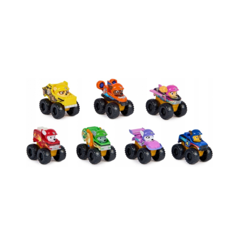 Pack 7 Vehículos Carrera Patrulla Canina