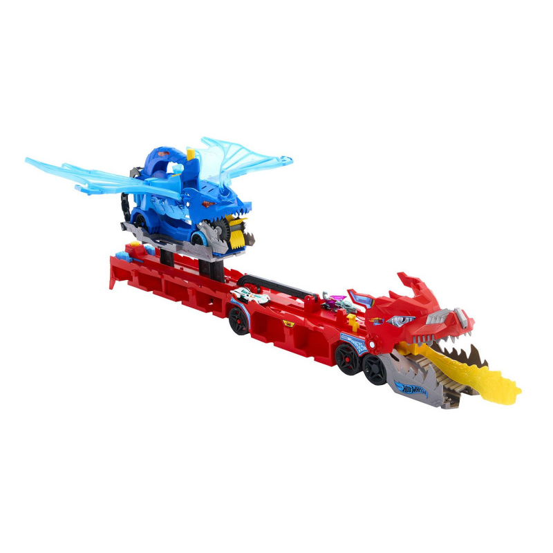 HW City Dragón Transportador Ataque Doble