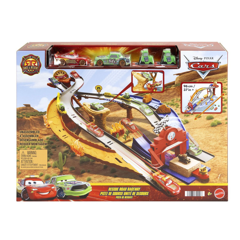 Circuito Carreras Cars Radiador Springs De Mattel