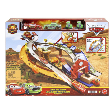 Circuito Carreras Cars Radiador Springs De Mattel