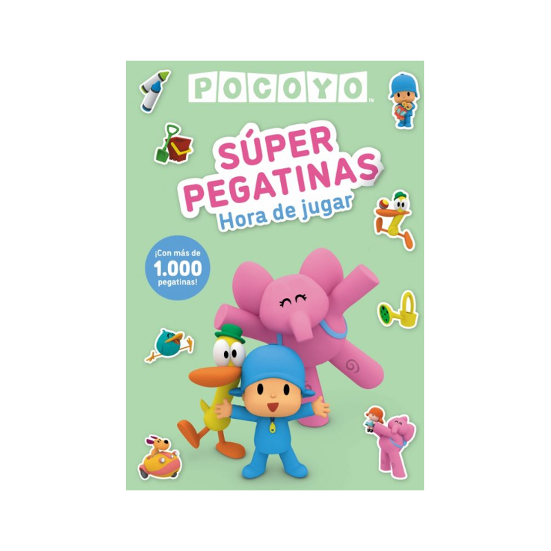 Pocoyo Libro Pegatinas De Random House