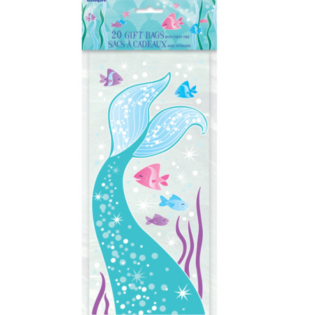 Bolsas Celofán Sirena 20 Uds