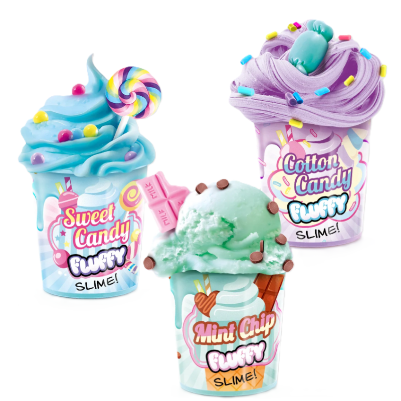 Slime Fluffy Pack 3