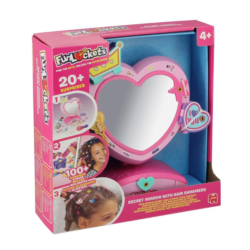 Funlockets Espejo Secreto Con Brillos De Diset